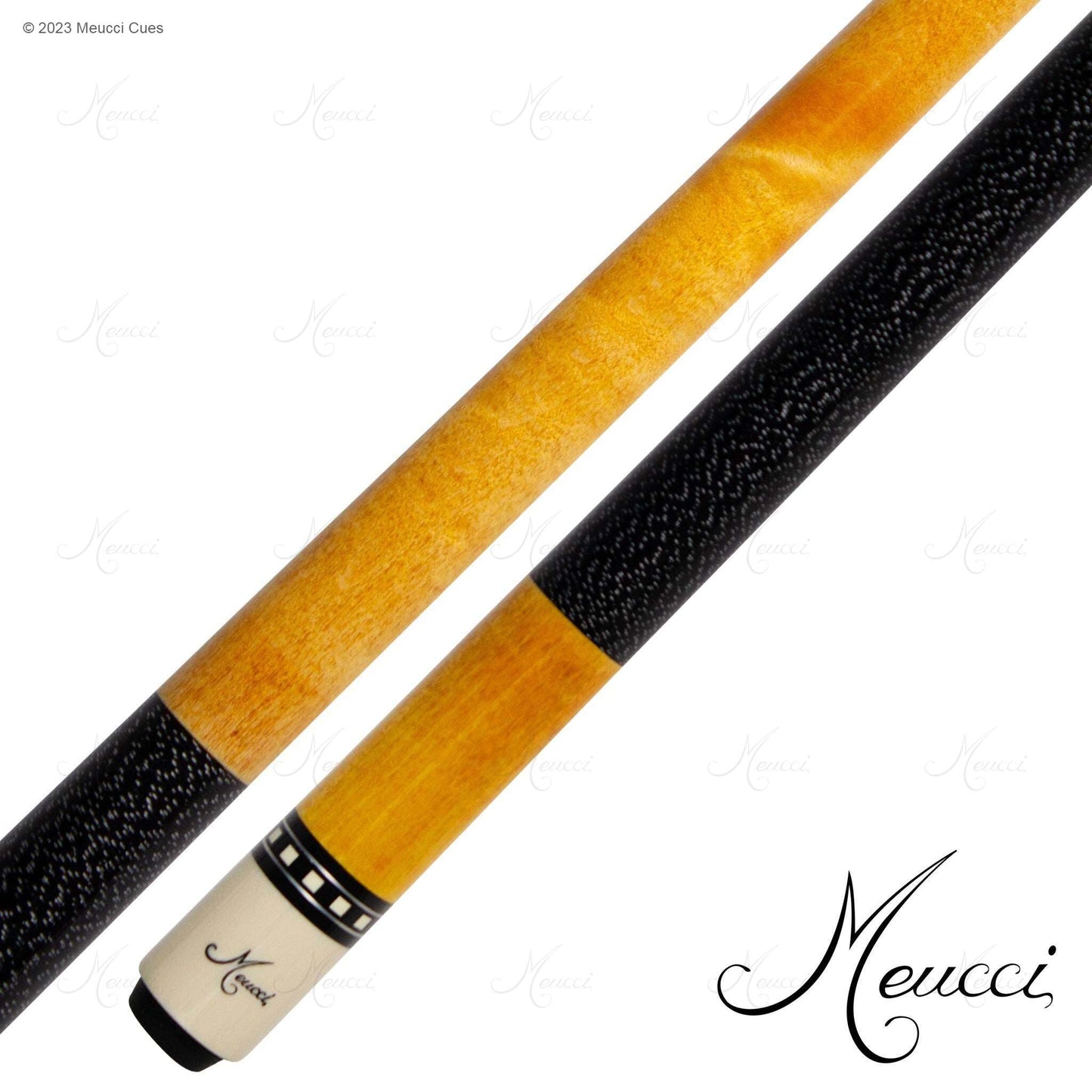 JS Antique Stained Meucci Cue