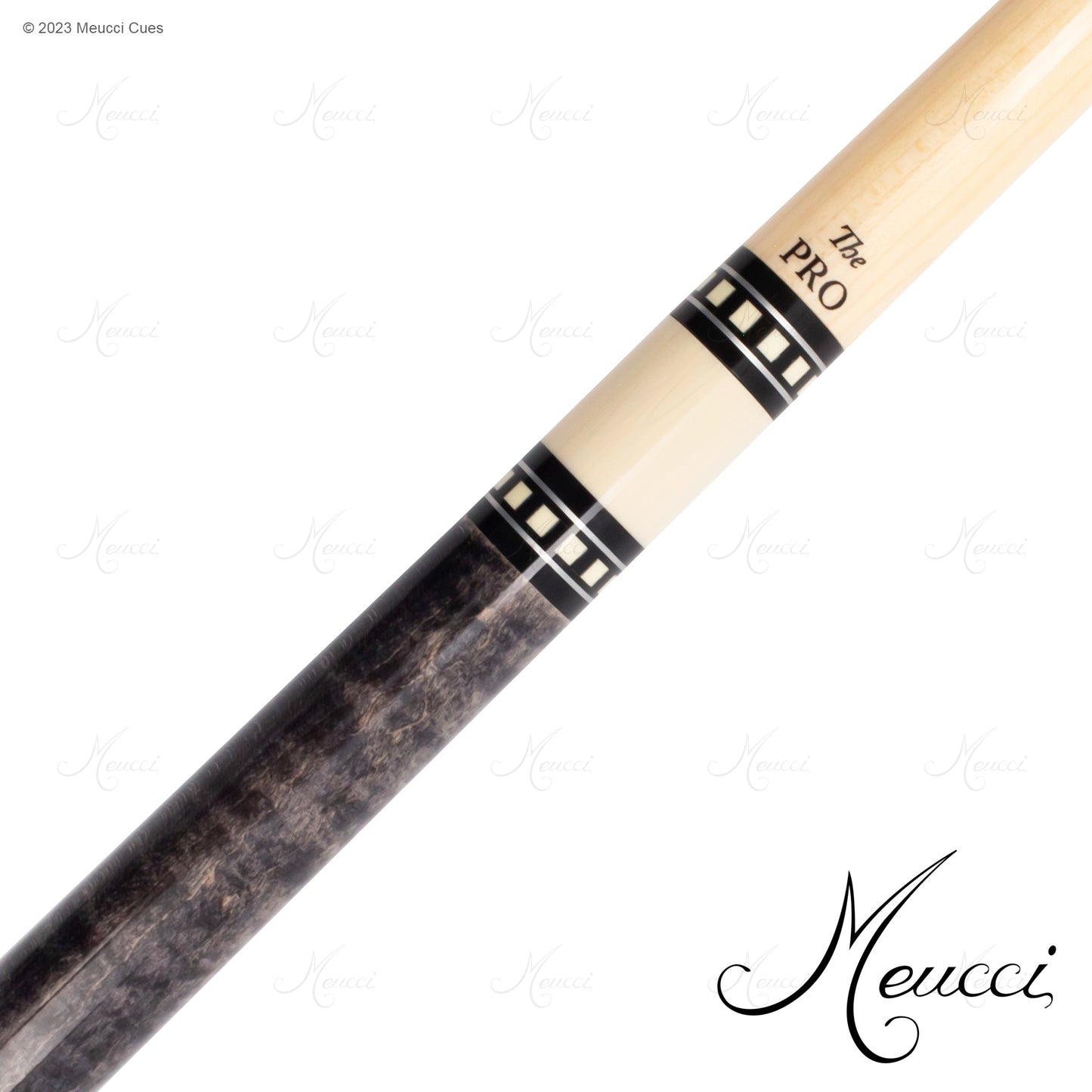 JS Smoke Stained Meucci Cue